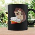 Book Reading Bookworm Forest Animal Wildlife Cute Hedgehog Graphic Print Coffee Mug Gifts ideas