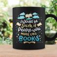 Book Reading Lover Quote I Would Be Social Reader Graphic Print Coffee Mug Gifts ideas