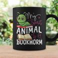 Book Reading My Spirit Animal Is A Bookworm Graphic Print Coffee Mug Gifts ideas