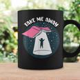 Book UFO Take Me Away Reader Bookaholic Love Books Graphic Print Coffee Mug Gifts ideas