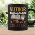Book Writer Cliffhanger Creator Author Book Writing Novelist Graphic Print Coffee Mug Gifts ideas