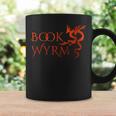 Book Wyrm Reader Book Lover Bookworm Dragon Literary Bookish Graphic Print Coffee Mug Gifts ideas