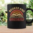 Booked And Unbothered For Readers And Book Lovers Graphic Print Coffee Mug Gifts ideas