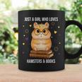 Bookish Girl Present Just a Girl Who Loves Hamster And Books Graphic Print Coffee Mug Gifts ideas Bookish Girl Present Just a Girl Who Loves Hamster And Books Graphic Print Coffee Mug Gifts ideas