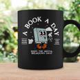 Bookish Mental Health Book A Day Retro Read More Book Graphic Print Coffee Mug Gifts ideas