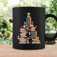 Booklovers Christmas Book Tree Graphic Print Coffee Mug Gifts ideas