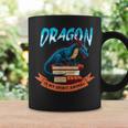 Booknerd Easily Distracted By Dragons And Books Dragon Lover Graphic Print Coffee Mug Gifts ideas