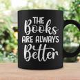 Books Book Reading Reader Bookworm Librarian Graphic Print Coffee Mug Gifts ideas