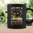 Books And My Chiweenie Owner Chiweenie Lover Graphic Print Coffee Mug Gifts ideas