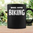 Books Coffee Biking Graphic Print Coffee Mug Gifts ideas