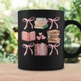 Books And Pink Bows Booktok Coquette Preppy Graphic Print Coffee Mug Gifts ideas Books And Pink Bows Booktok Coquette Preppy Graphic Print Coffee Mug Gifts ideas