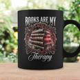 Books Are My Therapy Vintage Bookworm Reader Graphic Print Coffee Mug Gifts ideas Books Are My Therapy Vintage Bookworm Reader Graphic Print Coffee Mug Gifts ideas