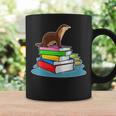 Books Sea Otter Teacher Graphic Print Coffee Mug Gifts ideas