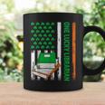 Books US American Flag One Lucky Librarian St Patrick's Day For Women Kids Men Graphic Print Coffee Mug Gifts ideas