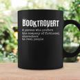 Booktrovert Reading Book Lover Graphic Print Coffee Mug Gifts ideas