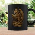 Bookworm & Proud Griffin Reading Book Vintage Fantasy Reader Graphic Print Coffee Mug Gifts ideas