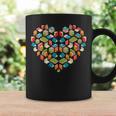 Bookworm Book Heart Valentines Day Reading Graphic Print Coffee Mug Gifts ideas