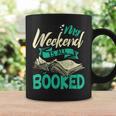 Bookworm My Weekend Is All Booked Reading Books Graphic Print Coffee Mug Gifts ideas