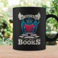 Bookworm Flying Mythical Creature Book Reading Dragon Graphic Print Coffee Mug Gifts ideas