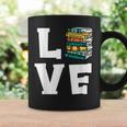 Bookworm Love Book Lover Reading Librarian Graphic Print Coffee Mug Gifts ideas
