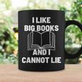 Bookworm Pun I Like Big Books And I Cannot Lie Reading Graphic Print Coffee Mug Gifts ideas