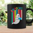 Booooks Boo Books Halloween Librarian Reading Lover Bookworm Graphic Print Coffee Mug Gifts ideas