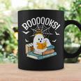 Booooks Ghost Read Books Halloween Graphic Print Coffee Mug Gifts ideas