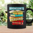 Bronson's Reading Shirt Personalized Book Reading Graphic Print Coffee Mug Gifts ideas Bronson's Reading Shirt Personalized Book Reading Graphic Print Coffee Mug Gifts ideas