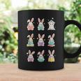 Bunny Reading Books Easter Day Cute Rabbit Librarian Teacher Graphic Print Coffee Mug Gifts ideas