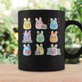 Bunny Reading Books Easter Day Teacher Librarian Book Women Graphic Print Coffee Mug Gifts ideas