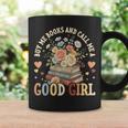 Buy Me Books And Call Me a Good Girl Reading Bookworm Graphic Print Coffee Mug Gifts ideas