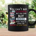 You Can't Buy Happiness But You Can Buy Books Graphic Print Coffee Mug Gifts ideas