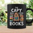 Capybara Book Lover Rodent Animal Capy Bookworm Graphic Print Coffee Mug Gifts ideas