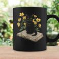 Cat On Book Flowers Cute Kitten Kitty Women Girls Kids Graphic Print Coffee Mug Gifts ideas Cat On Book Flowers Cute Kitten Kitty Women Girls Kids Graphic Print Coffee Mug Gifts ideas