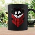 Cat Reads Book How To Live With Humans Graphic Print Coffee Mug Gifts ideas