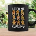 Catch Me Reading Christmas Gingerbread Man Teacher Book Graphic Print Coffee Mug Gifts ideas Catch Me Reading Christmas Gingerbread Man Teacher Book Graphic Print Coffee Mug Gifts ideas