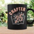 Chapter 25 Birthday Shirt Women Book Lover 25th Birthday Graphic Print Coffee Mug Gifts ideas
