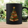 Christmas Book Tree Bookshelf Holiday For Readers Librarians Graphic Print Coffee Mug Gifts ideas