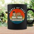Class Of 2027 Meme Sloth Graduation Cap Sleeping On Books Graphic Print Coffee Mug Gifts ideas