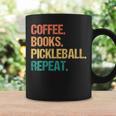 Coffee Books Pickleball Reading Lovers Bookworm Graphic Print Coffee Mug Gifts ideas
