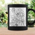 Coloring Book Hamlet Ghost Yorick Castle Shakespeare Play Graphic Print Coffee Mug Gifts ideas Coloring Book Hamlet Ghost Yorick Castle Shakespeare Play Graphic Print Coffee Mug Gifts ideas