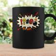 Comic Book Swear Bubble Pop Art Explosion Humor Graphic Print Coffee Mug Gifts ideas