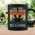All The Cool Kids Are Reading Retro Book Lovers Reader Nerd Graphic Print Coffee Mug Gifts ideas All The Cool Kids Are Reading Retro Book Lovers Reader Nerd Graphic Print Coffee Mug Gifts ideas