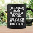 Cool Librarian Art For Men Women Read Library Book Lovers Graphic Print Coffee Mug Gifts ideas