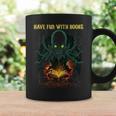 Cthulhu Necronomicon Fun With Books Cosmic Horror Cthulhu Graphic Print Coffee Mug Gifts ideas