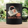 Cute Audiobook Girl Aesthetic Book & Tea Love Graphic Print Coffee Mug Gifts ideas