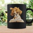 Cute Beagle Puppy Reading Book Lover Dog Animal Graphic Graphic Print Coffee Mug Gifts ideas Cute Beagle Puppy Reading Book Lover Dog Animal Graphic Graphic Print Coffee Mug Gifts ideas