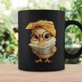 Cute Chick Reading Book Bandana Graphic Print Coffee Mug Gifts ideas