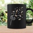 Cute Dandelion Books And School Tools Flower Graphic Print Coffee Mug Gifts ideas