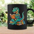 Cute Dinosaur TalesRex Reading Books Lover Graphic Print Coffee Mug Gifts ideas
